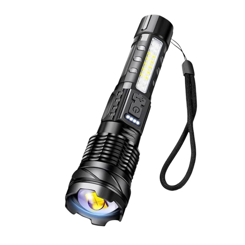 Lanterna Tática Titanium LED Lateral - Máxima Potência e Alcance