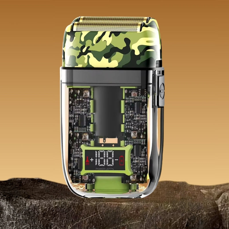 Barbeador PrecisionPro TX7 Design Camuflagem