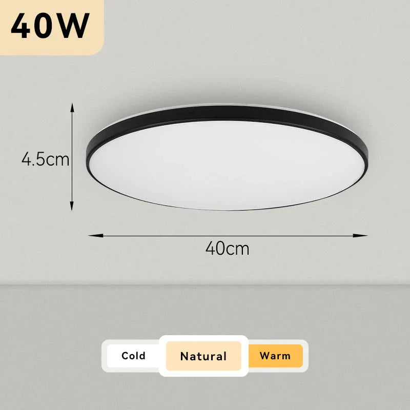 Luminária de teto Decorativa Moderna Redonda LED Legacy Bivolt