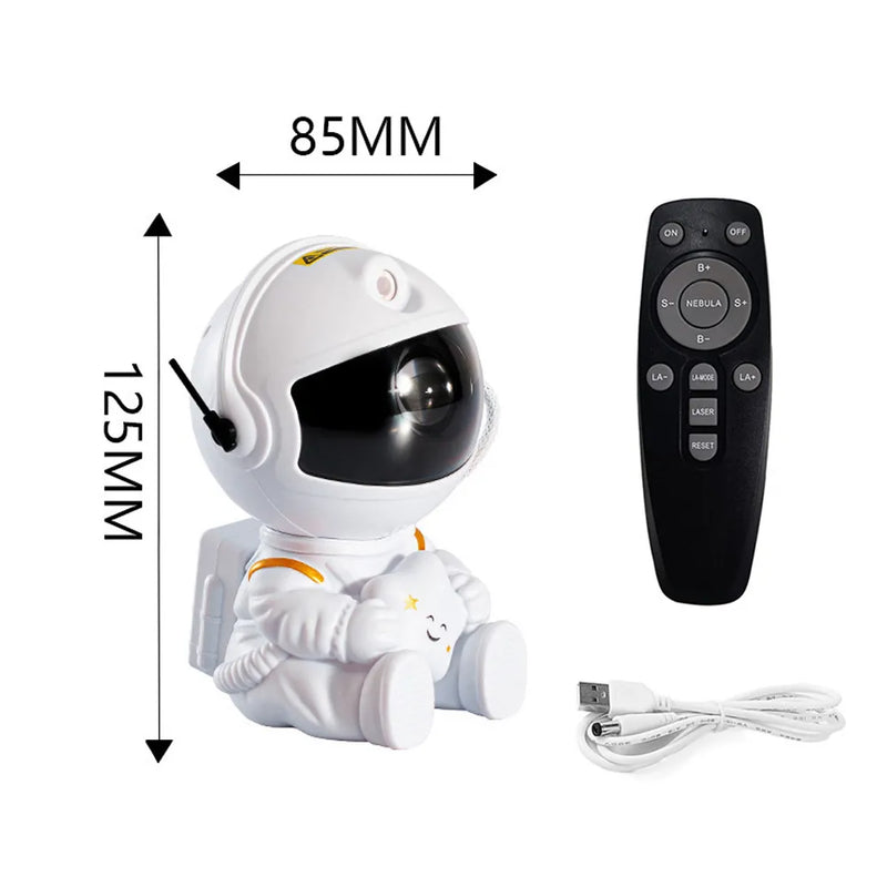 Projetor Astronauta de Galáxia Led Original - Magic Night