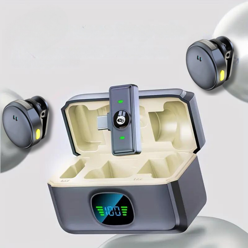 Microfone de Lapela NF-19 - Iphone e Android