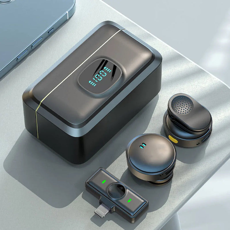 Microfone de Lapela NF-19 - Iphone e Android