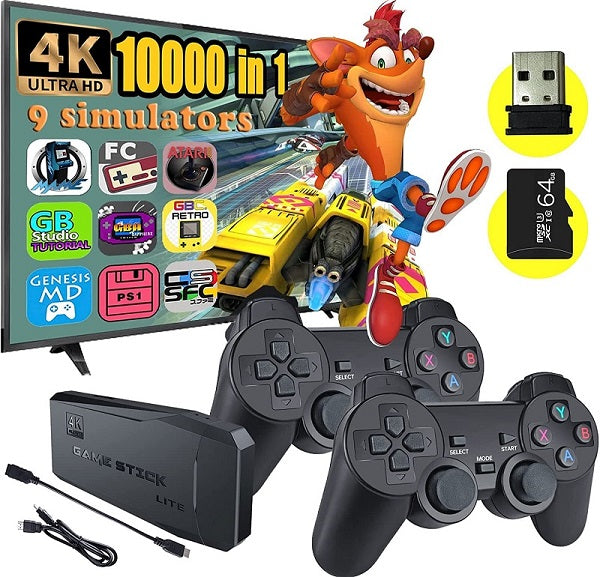 Vídeo Game 4K Retrô 20000 Jogos GameStick